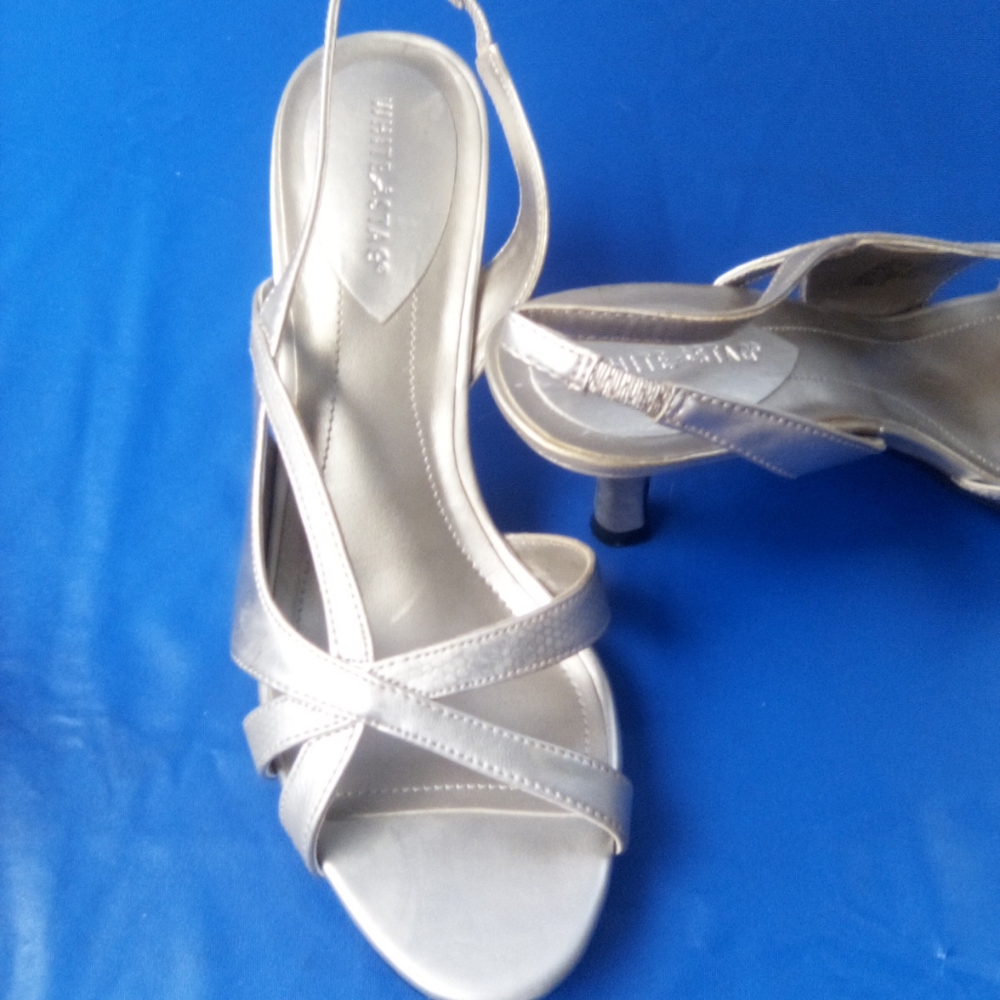 Silver heels